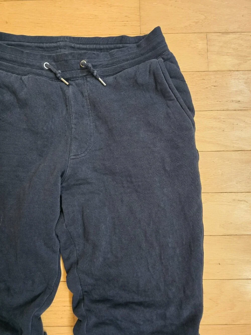 Uniqlo | sporty navy blue fleece lined jogger sweatpants | MENS S